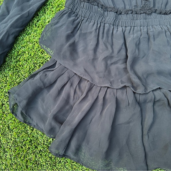 LoveShackFancy off shoulder mini dress - Picture 2 of 8